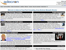 Tablet Screenshot of adecron.co.nz